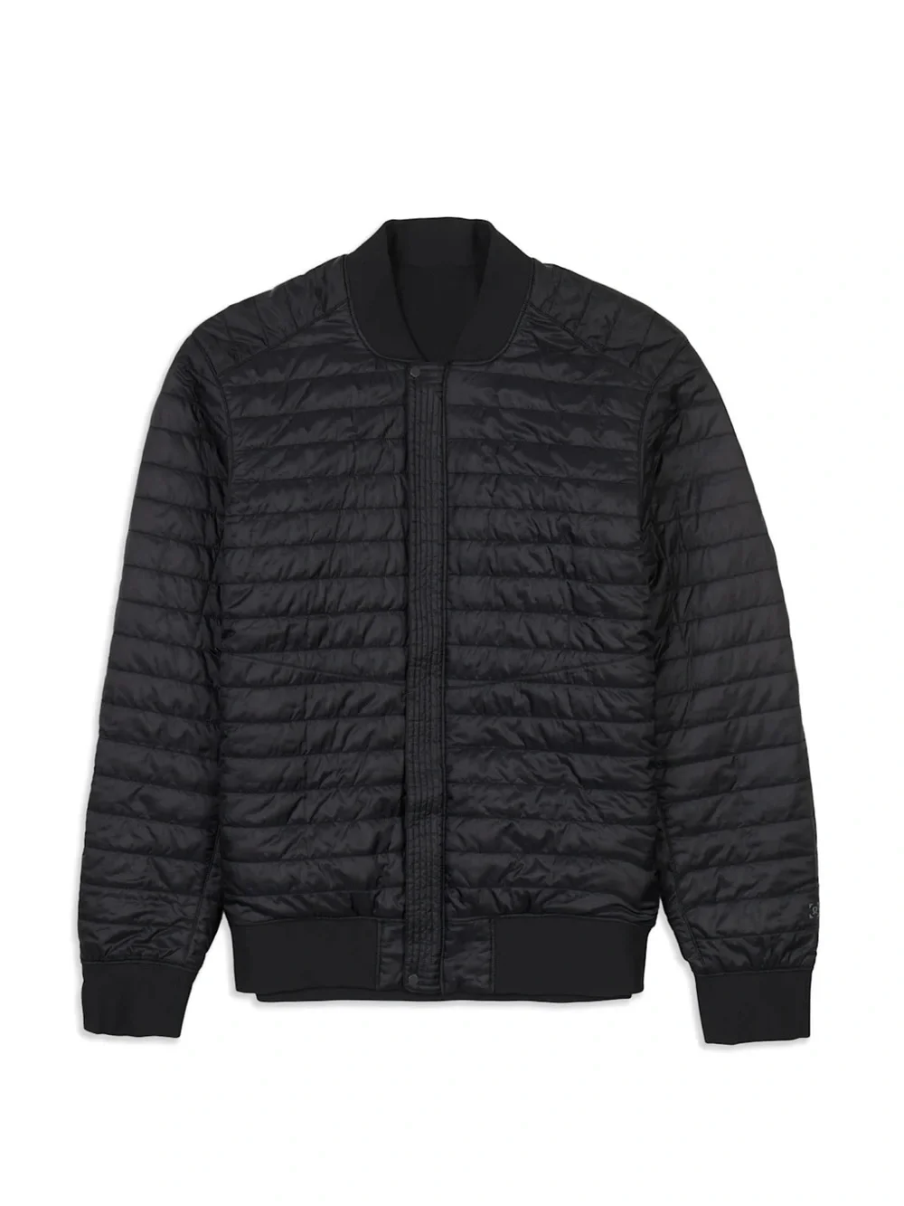 Lululemon Athletica Switch Over Black Bomber Jacket Medium